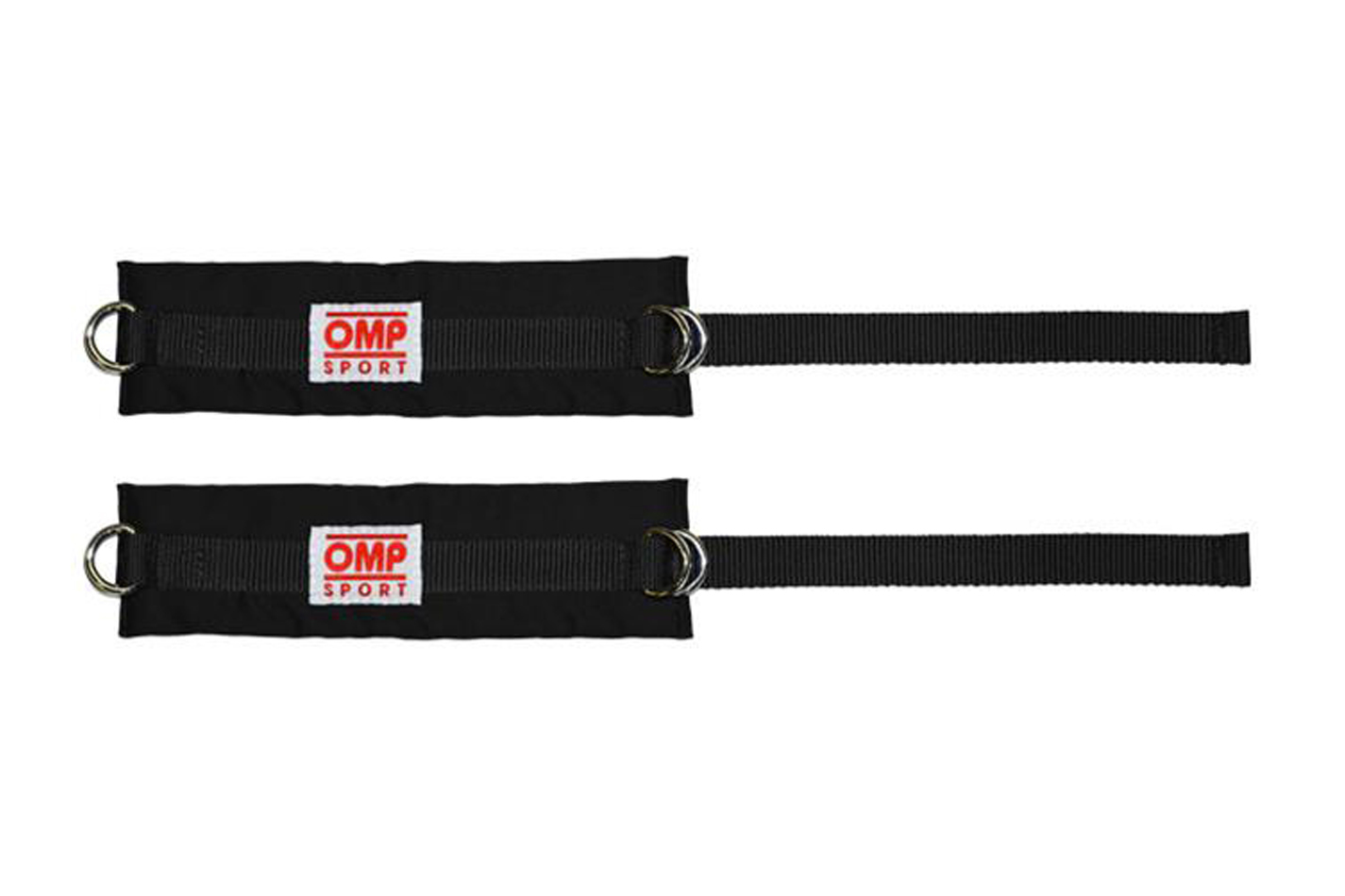 OMP Racing IA01843071 Arm Restraint Harness, FIA Approved, Individual Straps, Padded Arm Bands, Nylon, Black, Adult, Each