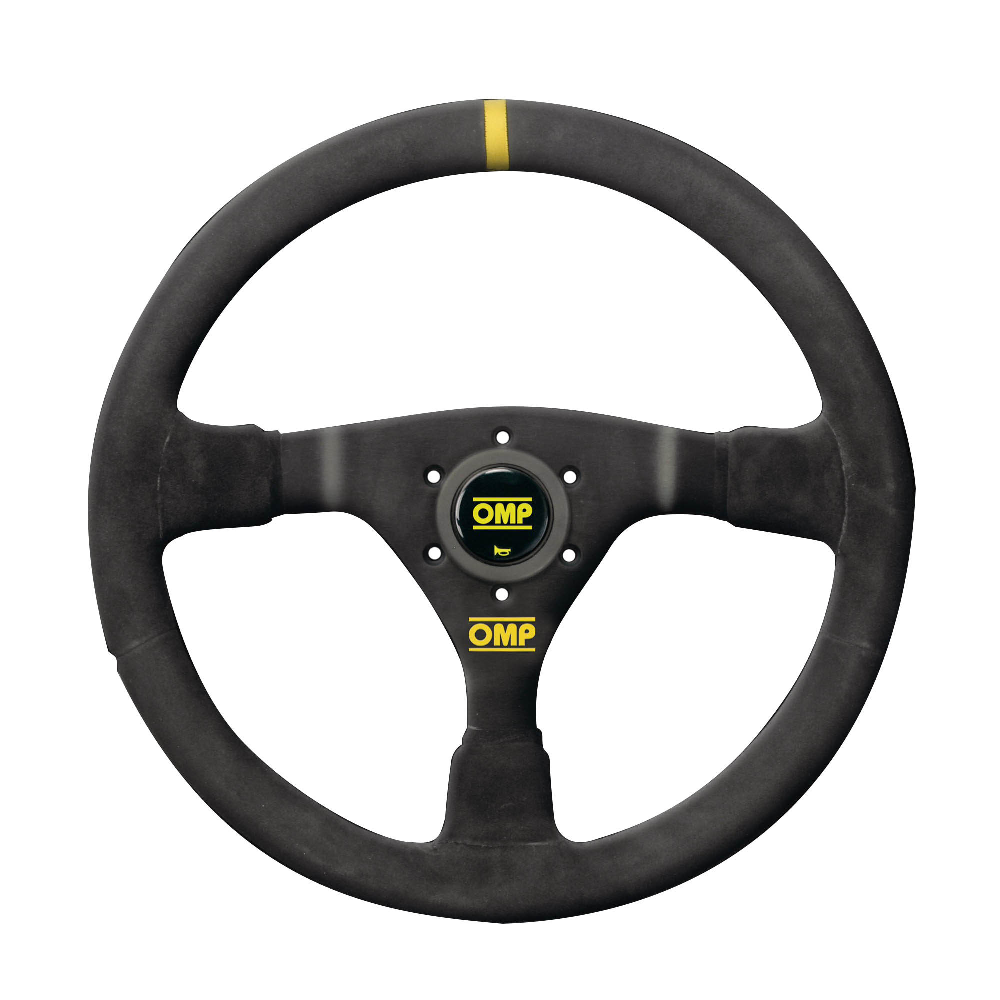 WRC Steering Wheel Black Suede