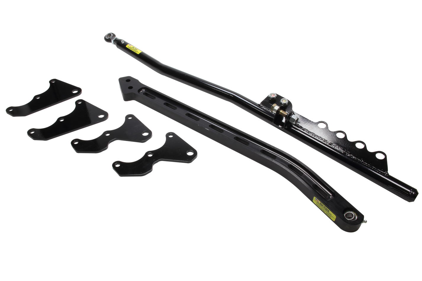 Out Pace Racing 54-003-RO Torque Link, Lift Arm, 37.5 in Long, Aluminum, Black Anodized, Dirt Late Model, Each