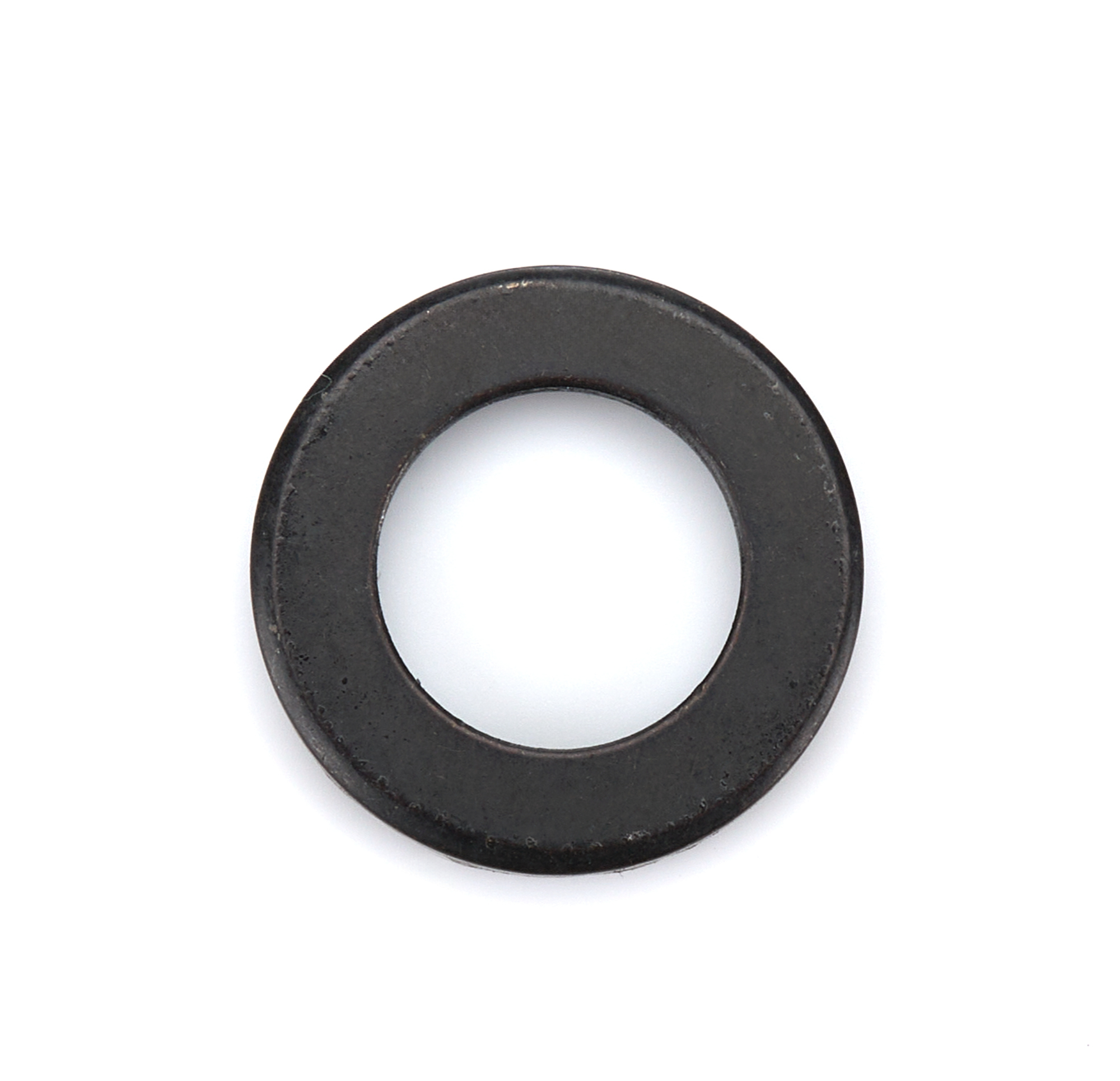 Flat Washer - 0.438 in ID - 0.75 in OD - 0.125 in Thick - Steel - Black Oxide - Each
