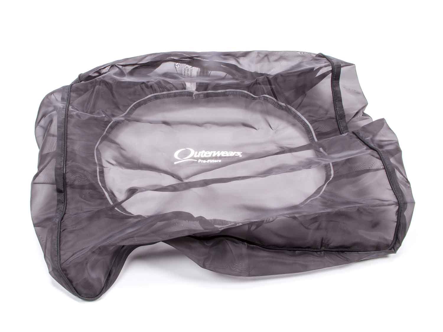 OUTERWEARS — OUTERWEARS Carbon Fiber Box Pre Filter 4-1/8in Black