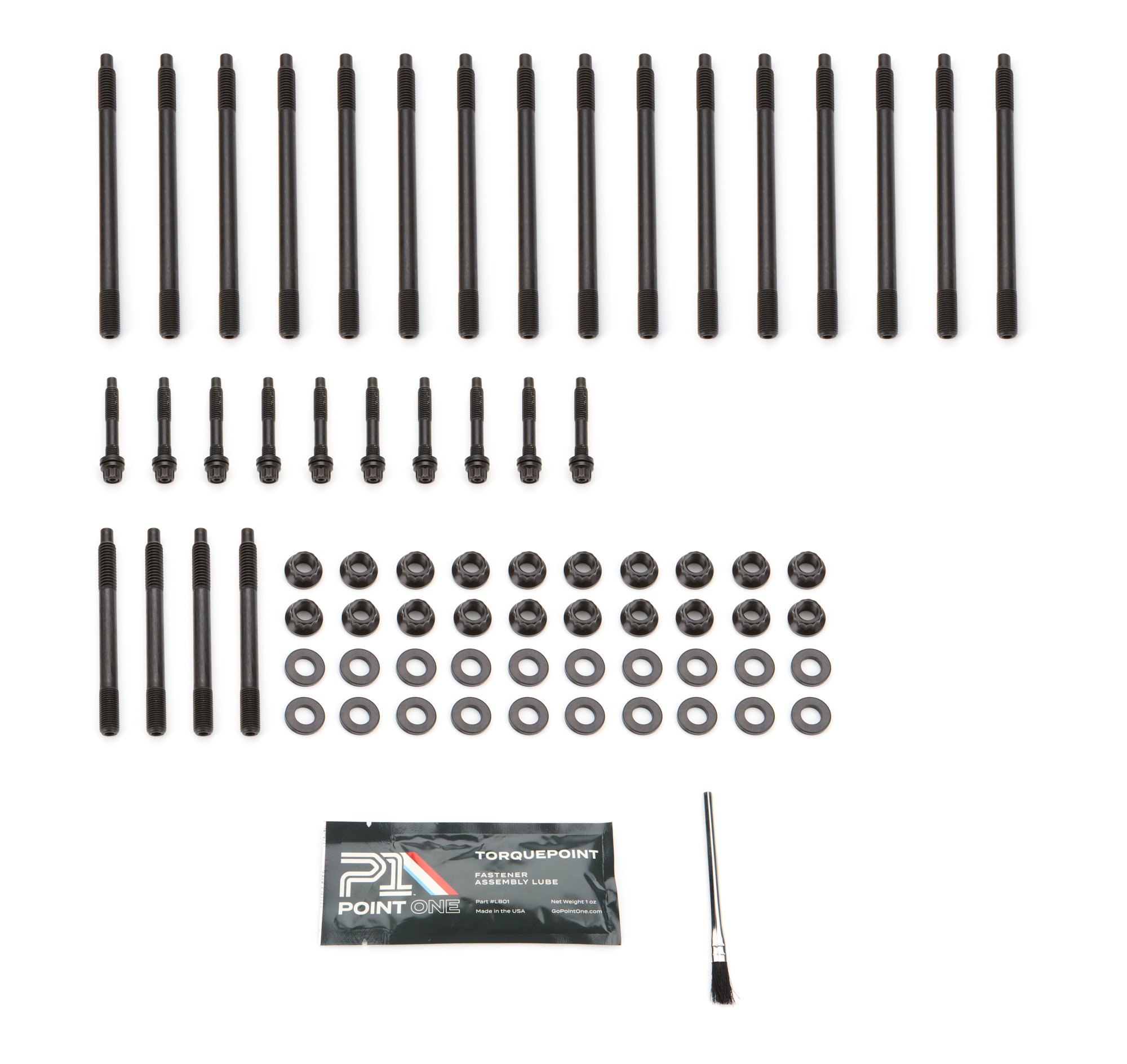 POINT ONE — POINT ONE GM LS 12Pt Head Stud Kit Gen-3 2003 & Earlier