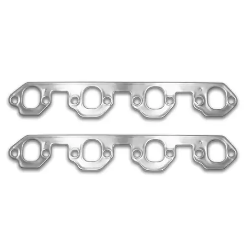 Patriot Exhaust 66029 Exhaust Manifold / Header Gasket, Seal-4-Good, 1.380 x 1.630 in D Port, Multi-Layered Aluminum, Big Block Ford, Pair