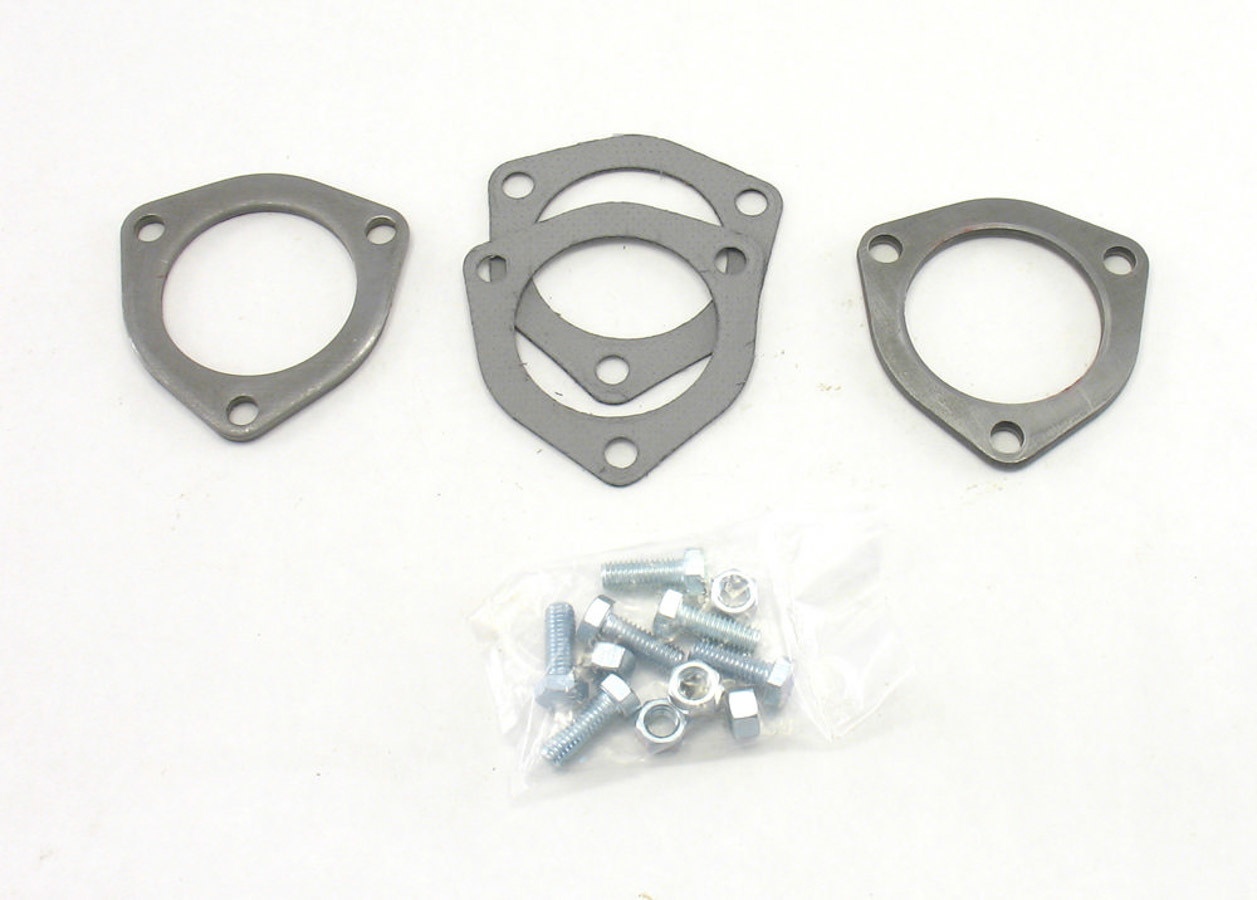 Patriot Exhaust H7259 - Collector Flanges - 1pr 3-Bolt 2-1/2in Dia.