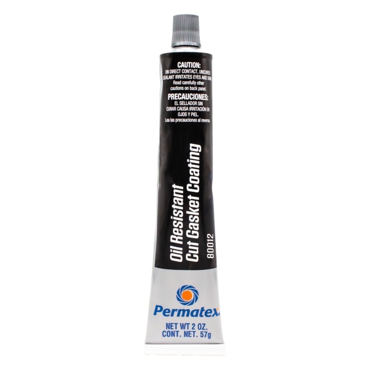 Black Cut Gasket Coating 2 Ounce