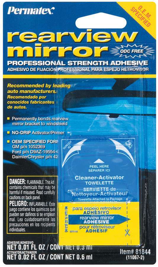 Rearview Mirror Adhesive 