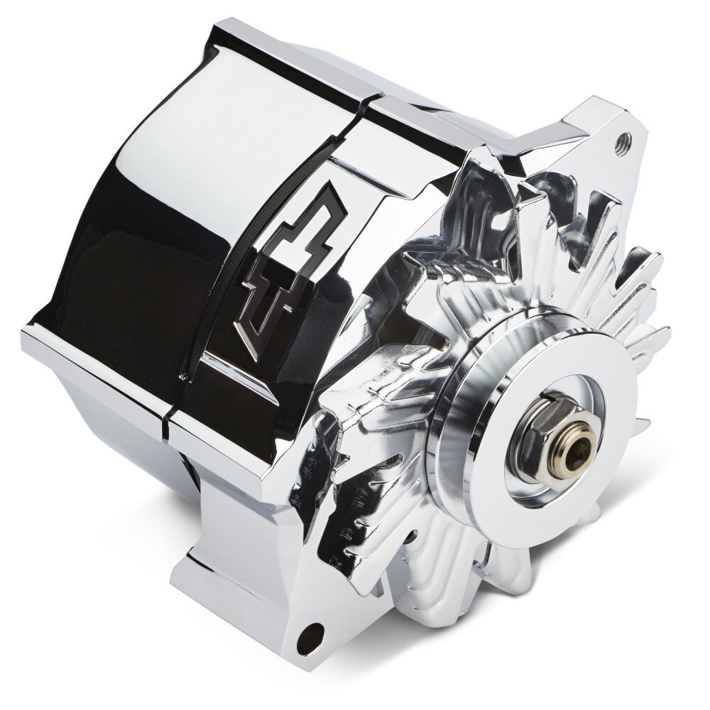 PROFORM — PROFORM Alternator Recessed Black Bowtie Chrome