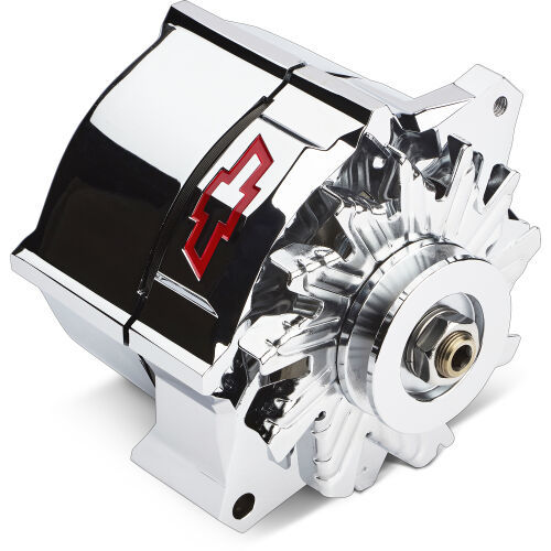 PROFORM — PROFORM Alternator Recessed Red Bowtie Emblem Chrome