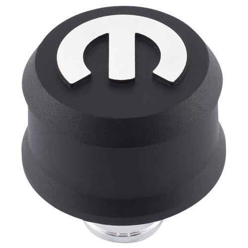 PROFORM — PROFORM MOPAR Emblem Slant Edge Breather Cap Black Crink