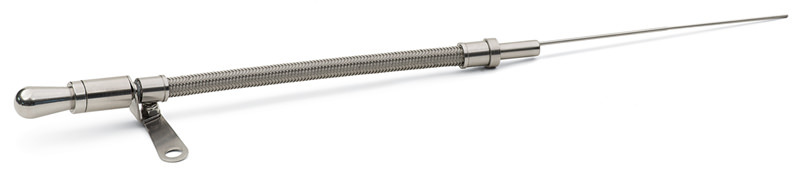 Proform Stainless Steel Oil Dipsticks 66134 Engine Dipsticks, Steel, Natural, Tube, Avanti, Buick, Checker, Chevrolet, Excalibur, GMC, Olds, Pontiac, Studebaker, Small Block, Each thumbnail 2