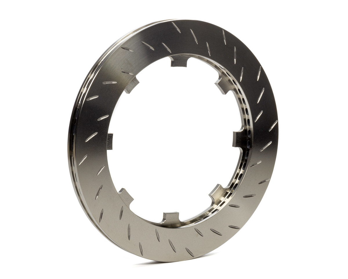 Performance Friction 299.20.0040.452 Brake Rotor, V3, Driver Side, Slotted, 11.750 in OD, 0.810 in Thick, Snap Ring Attachment, Steel, Natural, Each