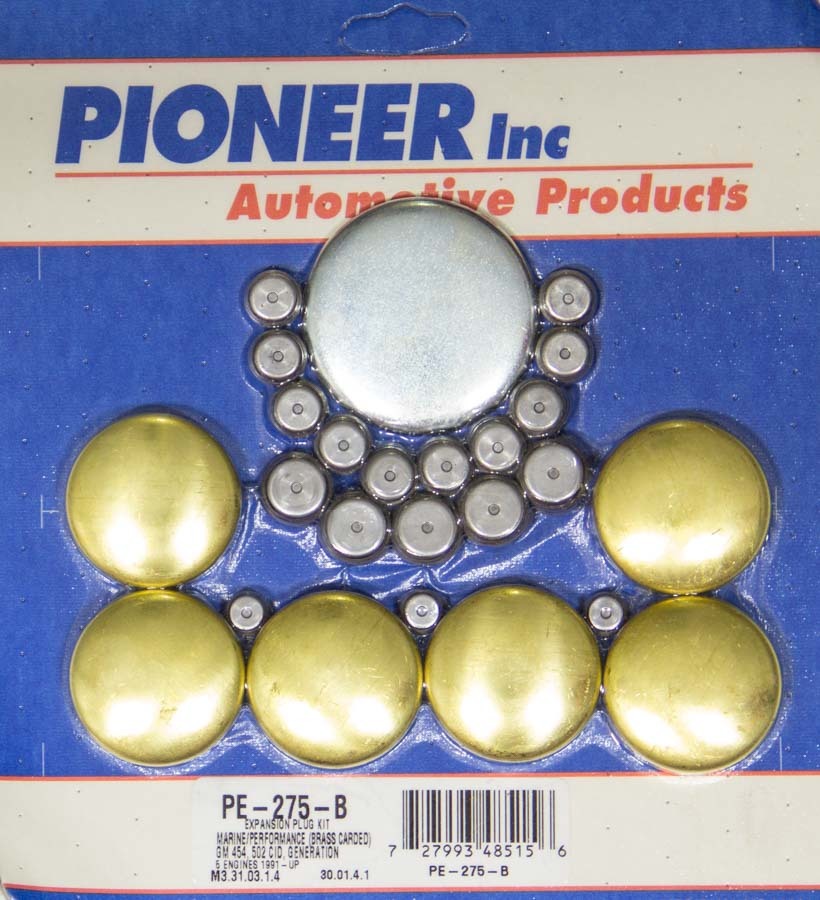 PIONEER — PIONEER BBC Gen V Freeze Plug Kit - Marine - Brass