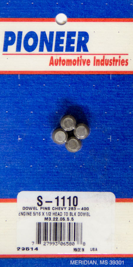 SBC Dowel Pin Kit (4) 