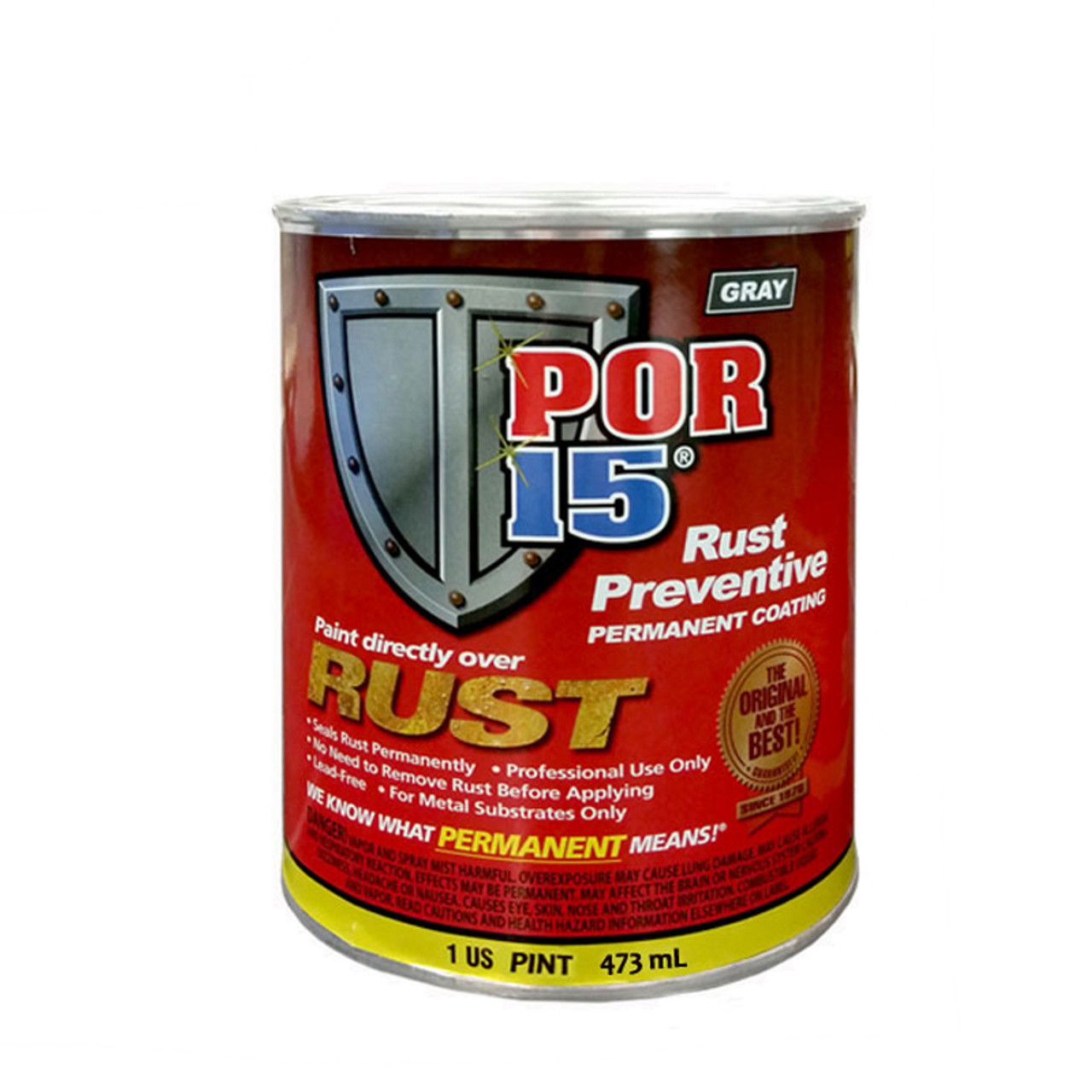 POR-15 Paint Pint Gray 