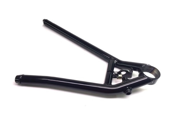 PPM Racing 16519-S1PCL Control Arm, Tubular, Passenger Side, 3/4 in Rod End Style, Lower, 19.125 in Long, Screw-In Ball Joint, Steel, Black Powder Coat, Universal, Each