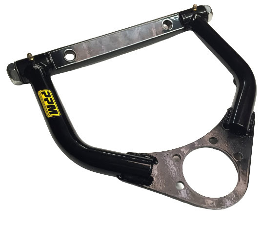 PPM Racing 6095 Control Arm, Tubular, Upper, 9.500 in Long, Bolt-In Ball Joint, Steel, Black Powder Coat, Universal, Each