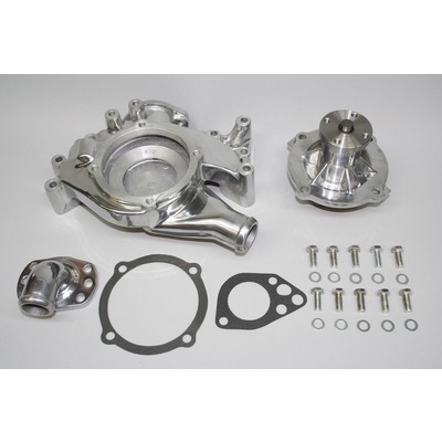 PRW INDUSTRIES INC. — PRW INDUSTRIES INC. HP Aluminum Water Pump BBM Polished
