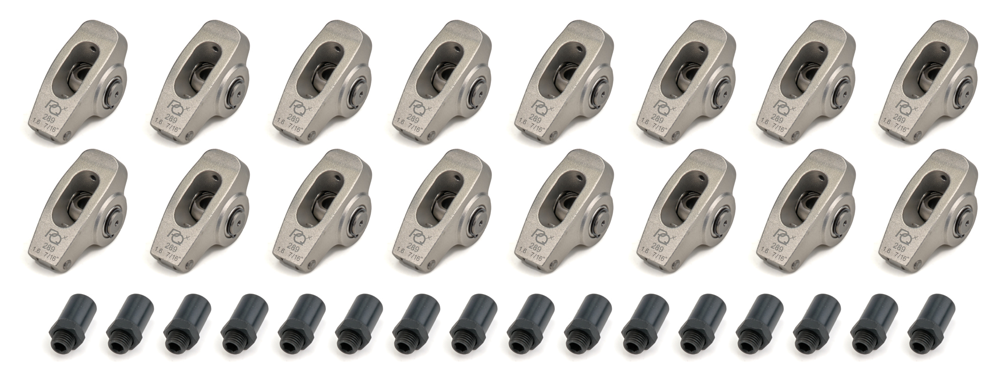 SBF Roller Rocker Arms - 1.6 Ratio 7/16 Stud
