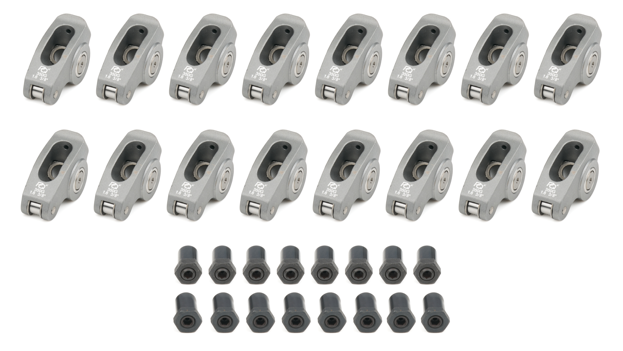 PRW INDUSTRIES INC. — PRW INDUSTRIES INC. SBC Vortec S/S Roller R/A's - 1.6 Ratio 3/8 St