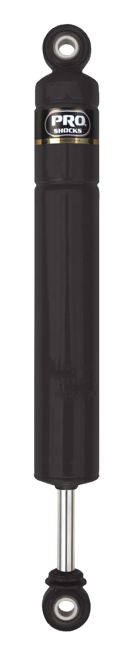 Pro Shock WB96BK Shock, WB Series, Twintube, 14.50 in Compressed / 23.25 in Extended, 2.00 in OD, C6-R6 Valve, Steel, Black Paint, Each