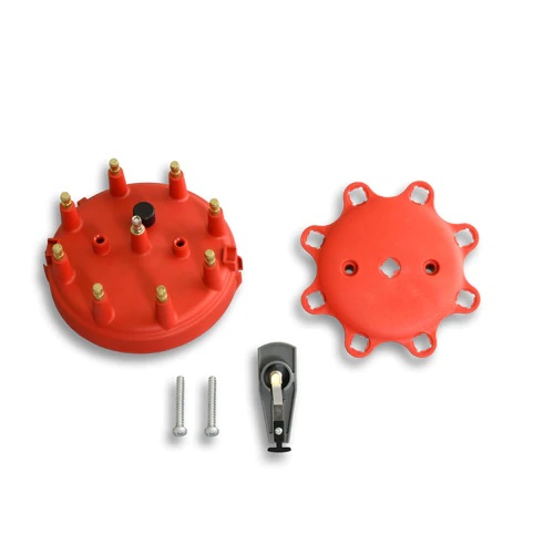 Pertronix Ignition D4021 - Ford TFI Distr Cap & Rotor Kit - Red