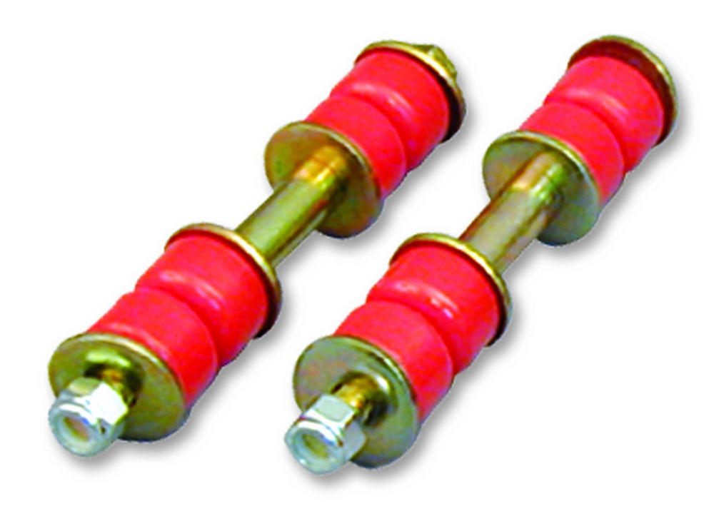 Prothane Universal End Link Set - 2 5/8in Mounting Length - Red thumbnail 5