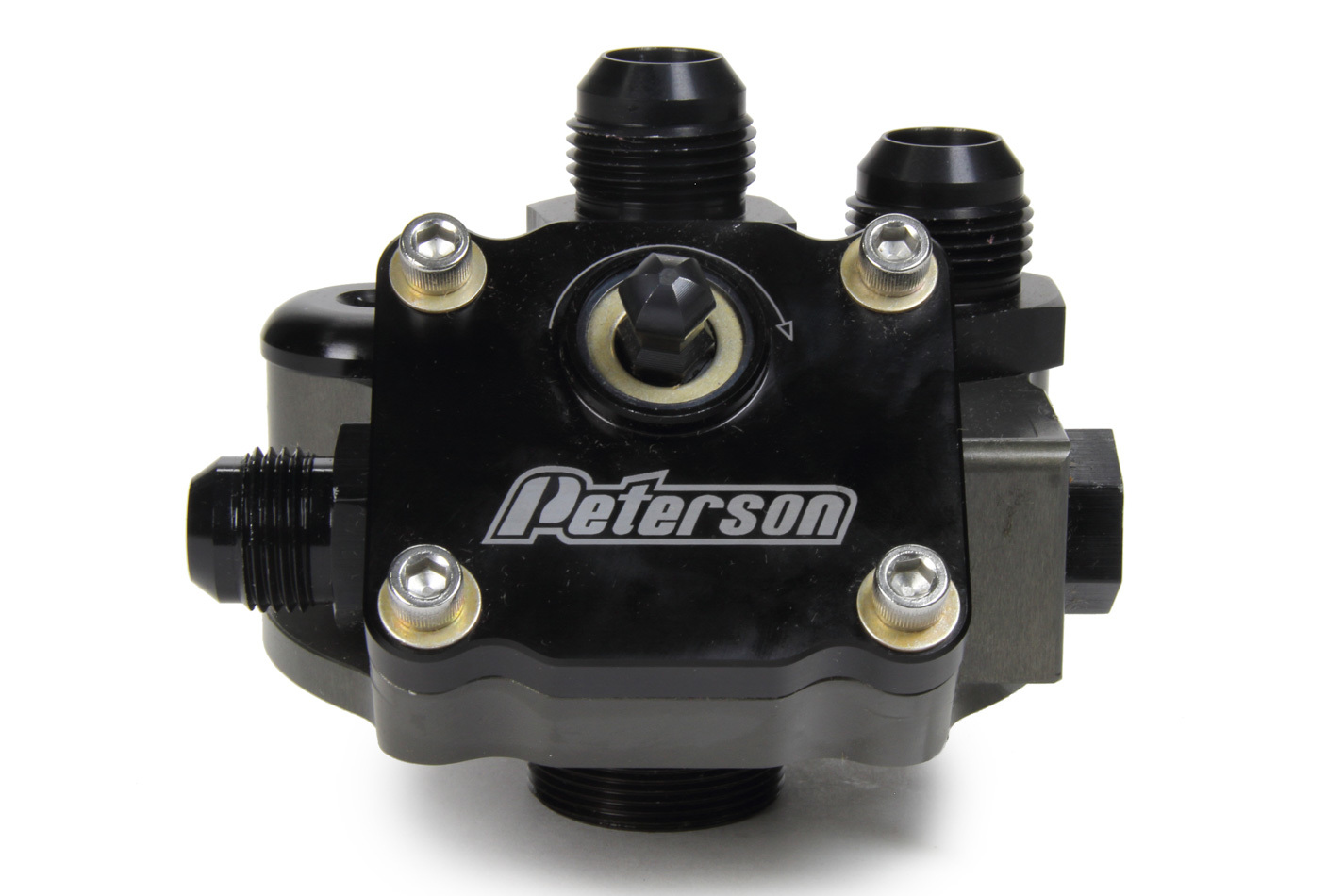 Peterson Fluid 09-1563 - Engine Primer Oil Filter Mount 12an