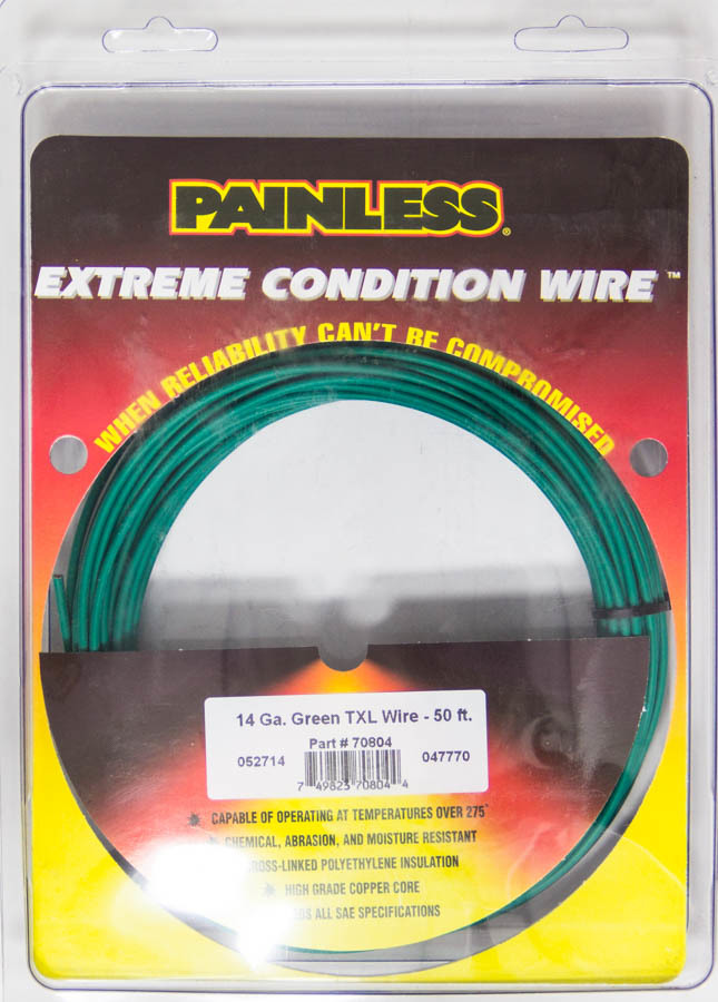 14 Gauge Green TXL Wire  50 Ft.