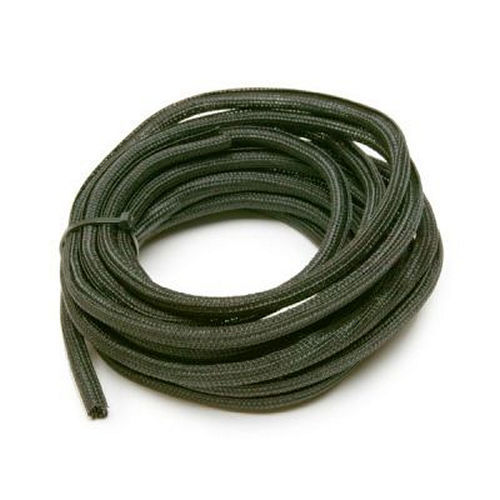 Painless Wiring 70910 Hose and Wire Sleeve, PowerBraid, 1/8 in Diameter, 20 ft, Split, Braided Plastic, Black, Each