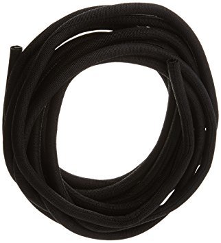 Painless Wiring 70957 Hose and Wire Sleeve, ClassicBraid, 1/4 in Diameter, 20 ft, Split, Knitted Cloth, Black, Each
