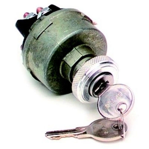 Painless Wiring 80153 Ignition Switch, Dash Mount, Keys, Steel, Natural, Kit