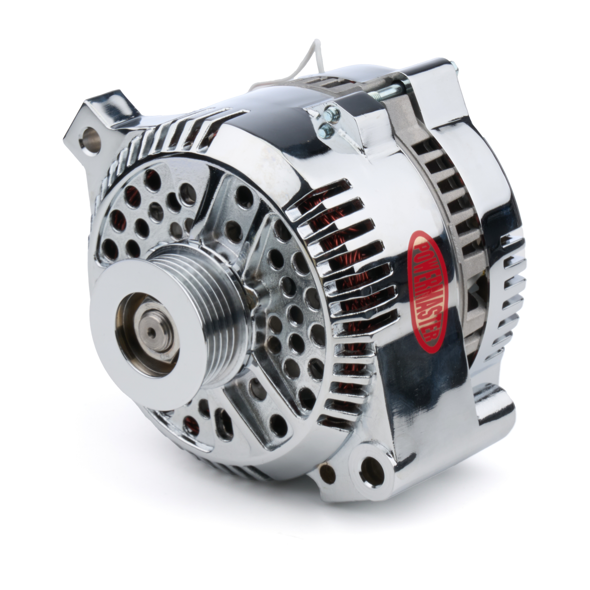 POWERMASTER — POWERMASTER Ford 3G 140 Amp Alterntr Chrome 1-Wire