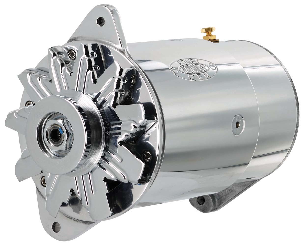 POWERMASTER — POWERMASTER Power Generator 90 Amps GM Long - Polished