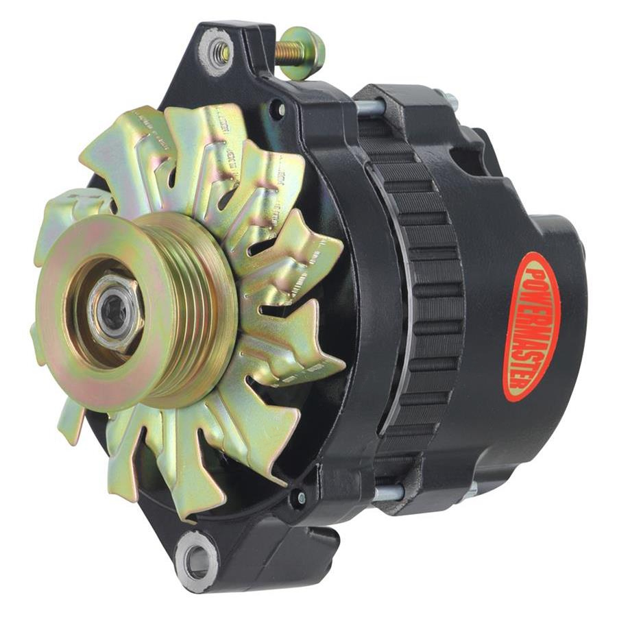 POWERMASTER — POWERMASTER GM CS130 Alternator - 140 Amp 6-Groove Pulley