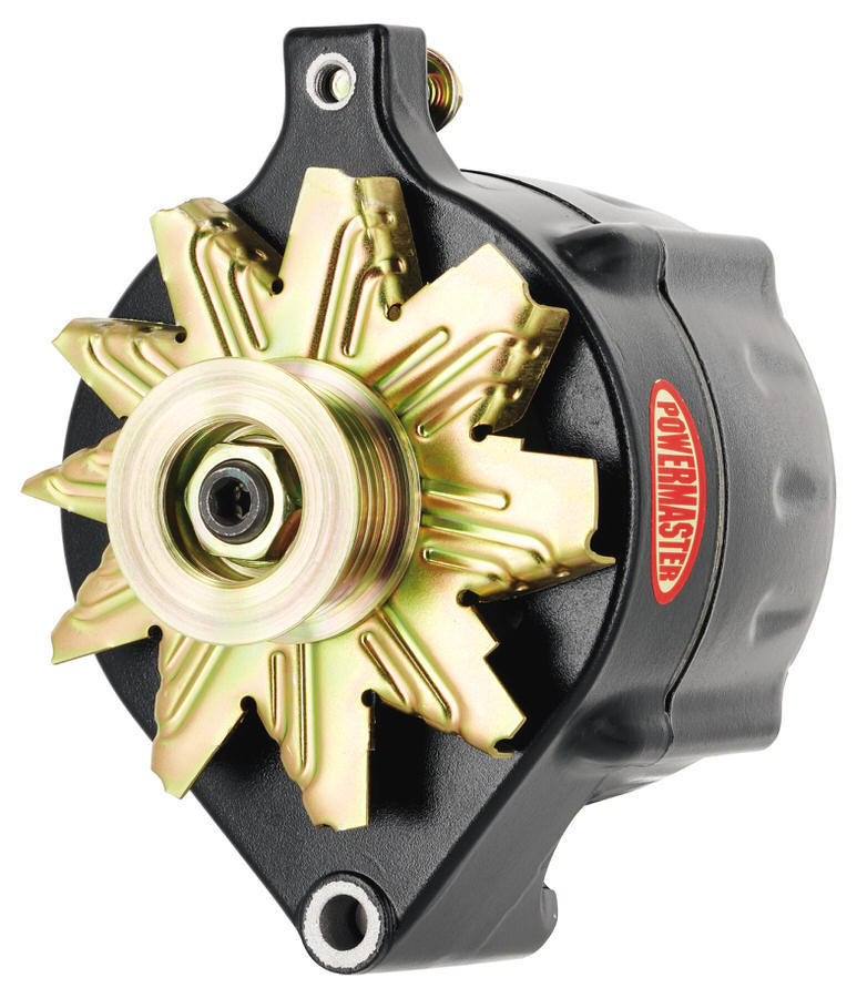 POWERMASTER — POWERMASTER Black Ford 100amp Upgrd Alternator