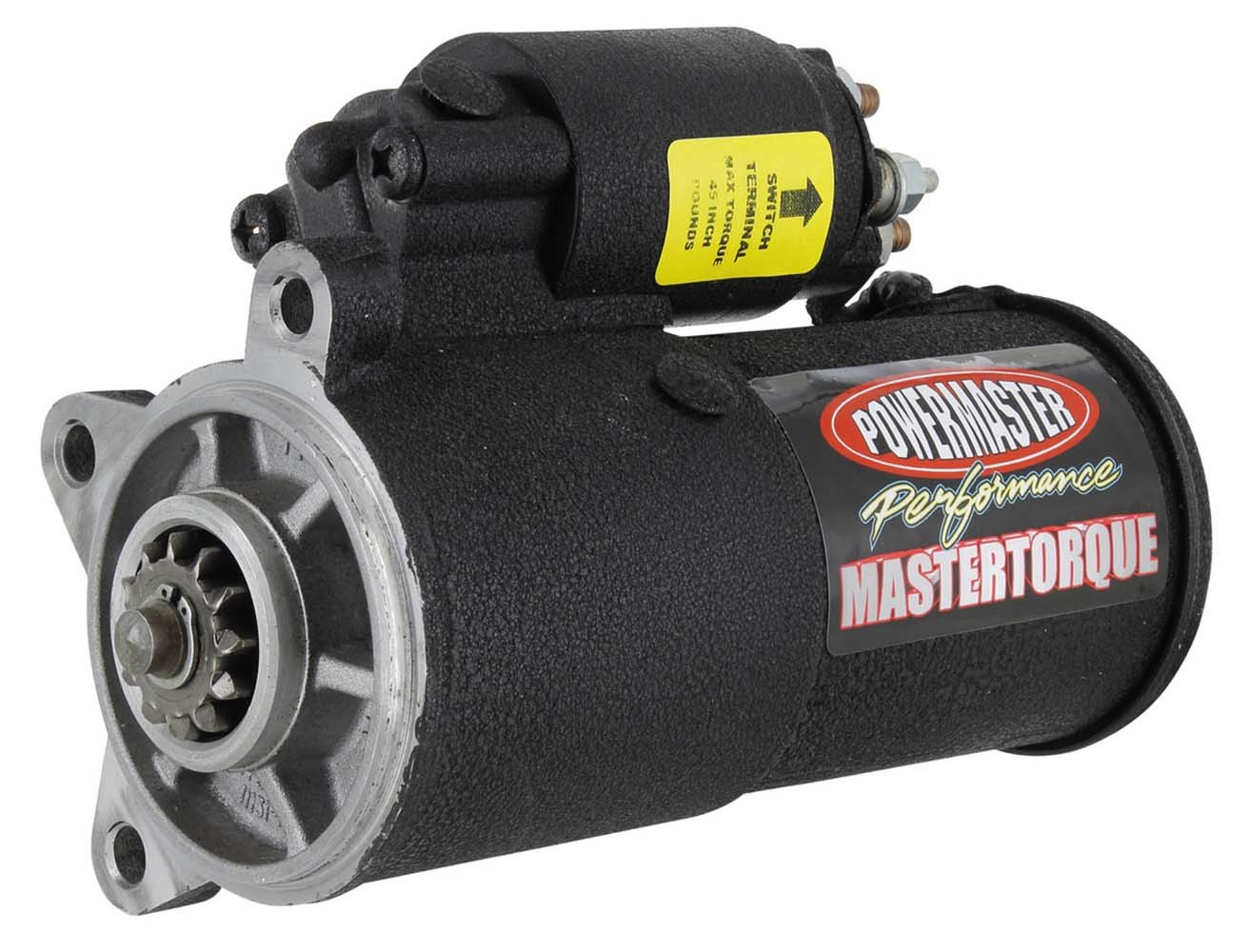 Powermaster Performance 9632 - Starter, Master Torque, 3.25:1 Gear Reduction, Black, Ford Coyote / Modular, Each