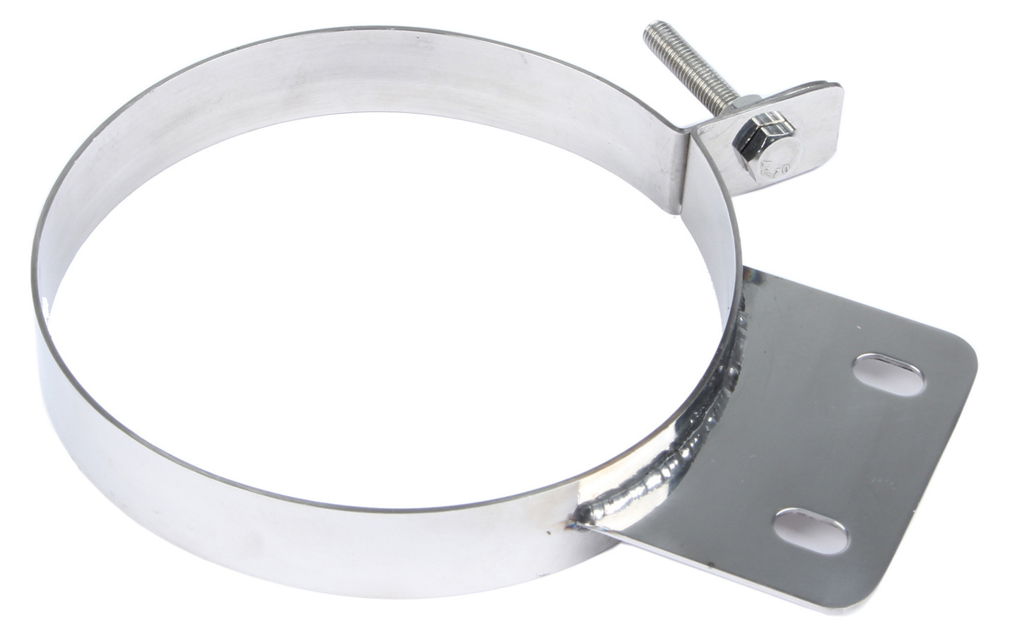 Pypes Exhaust HSC006 Exhaust Clamp, Stack Clamp, 6 in Diameter, Stainless, Polished, Each