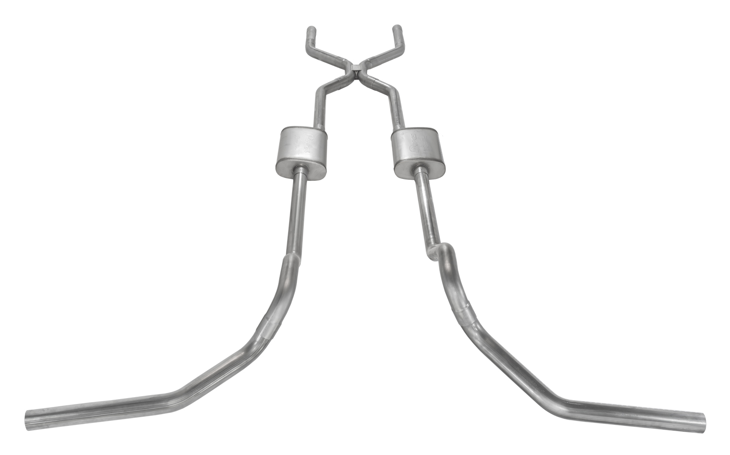 PYPES PERFORMANCE EXHAUST — PYPES PERFORMANCE EXHAUST 67-74 GM P/U Crossmember Back Exhaust