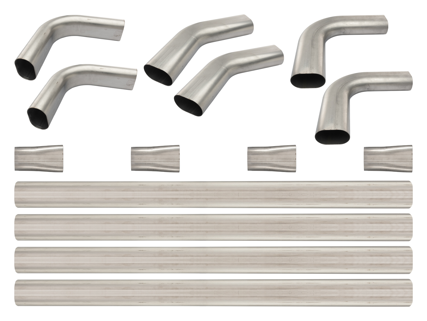 PYPES PERFORMANCE EXHAUST — PYPES PERFORMANCE EXHAUST 3in Oval Tubing Builders Kit