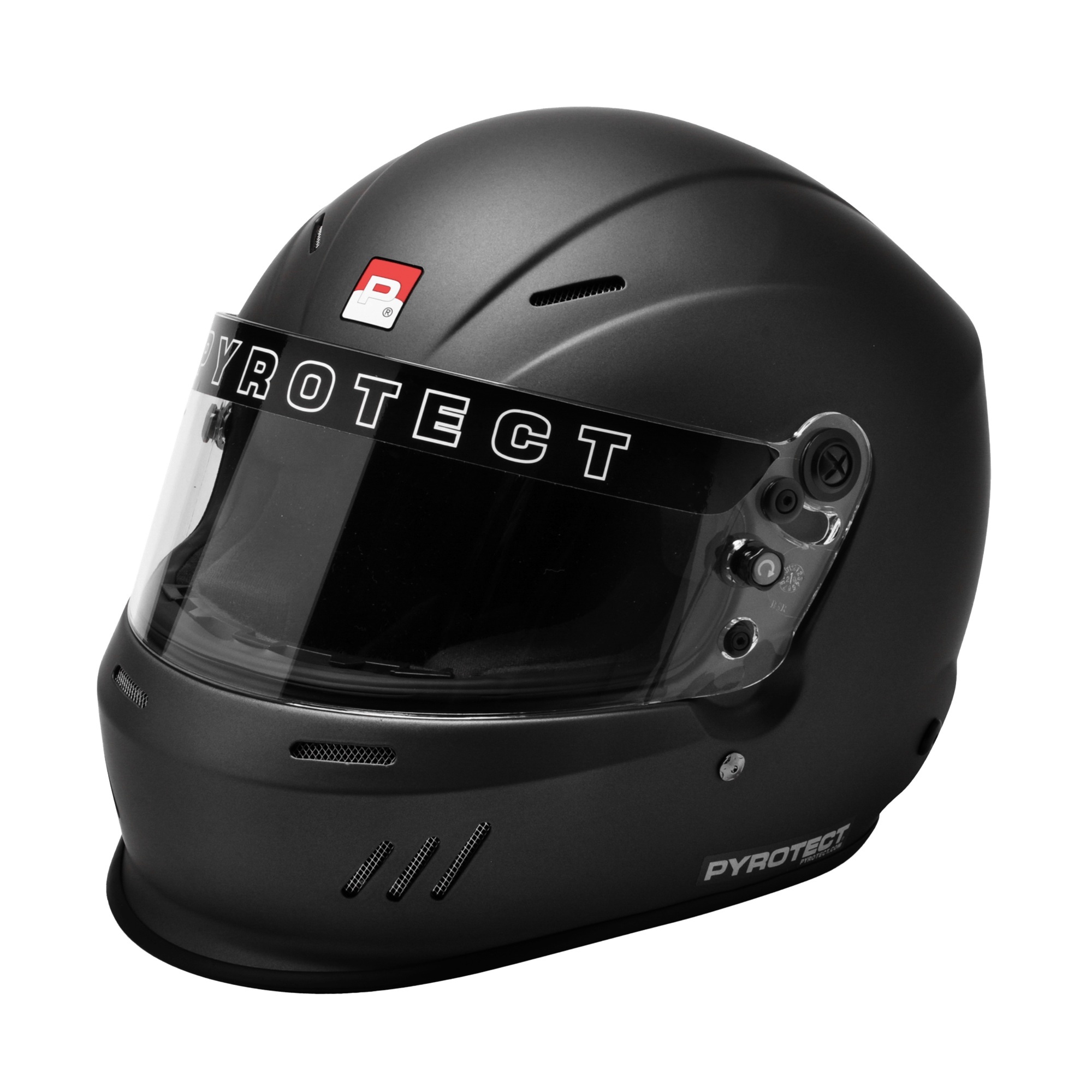 Helmet - Ultrasport Duckbill - Full Face - Snell SA2020 - Head and Neck Support Ready - Flat Black - 2X-Large - Each