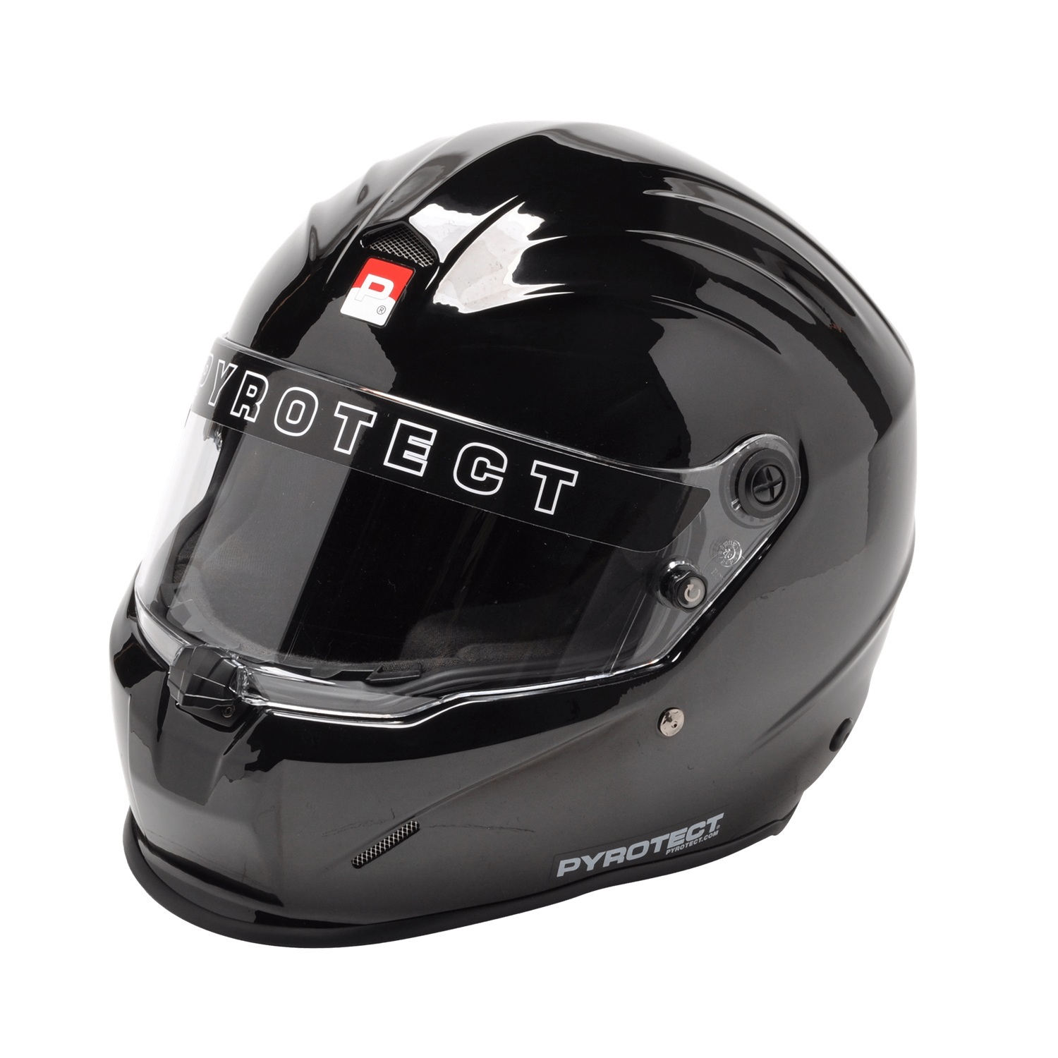 Helmet - ProSport Duckbill - Full Face - Snell SA2020 - Head and Neck Support Ready - Gloss Black - Medium - Each