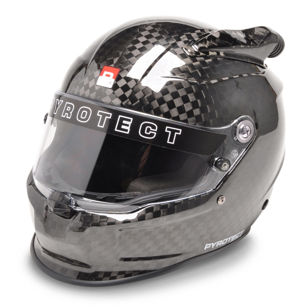Helmet - Pro Air Flow Vortex - Full Face - Snell SA2020 - Head and Neck Support Ready - Carbon Fiber - Large - Each