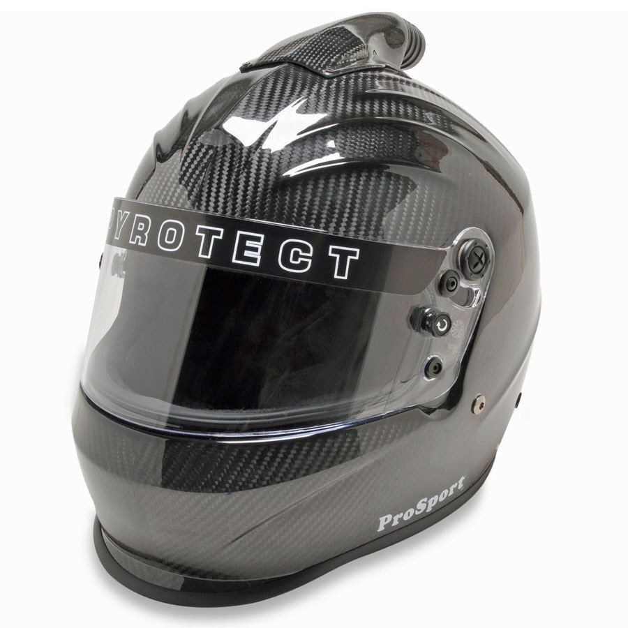 Helmet - ProSport Duckbill - Full Face - Top Air - Snell SA2020 - Head and Neck Support Ready - Carbon Fiber - Small - Each