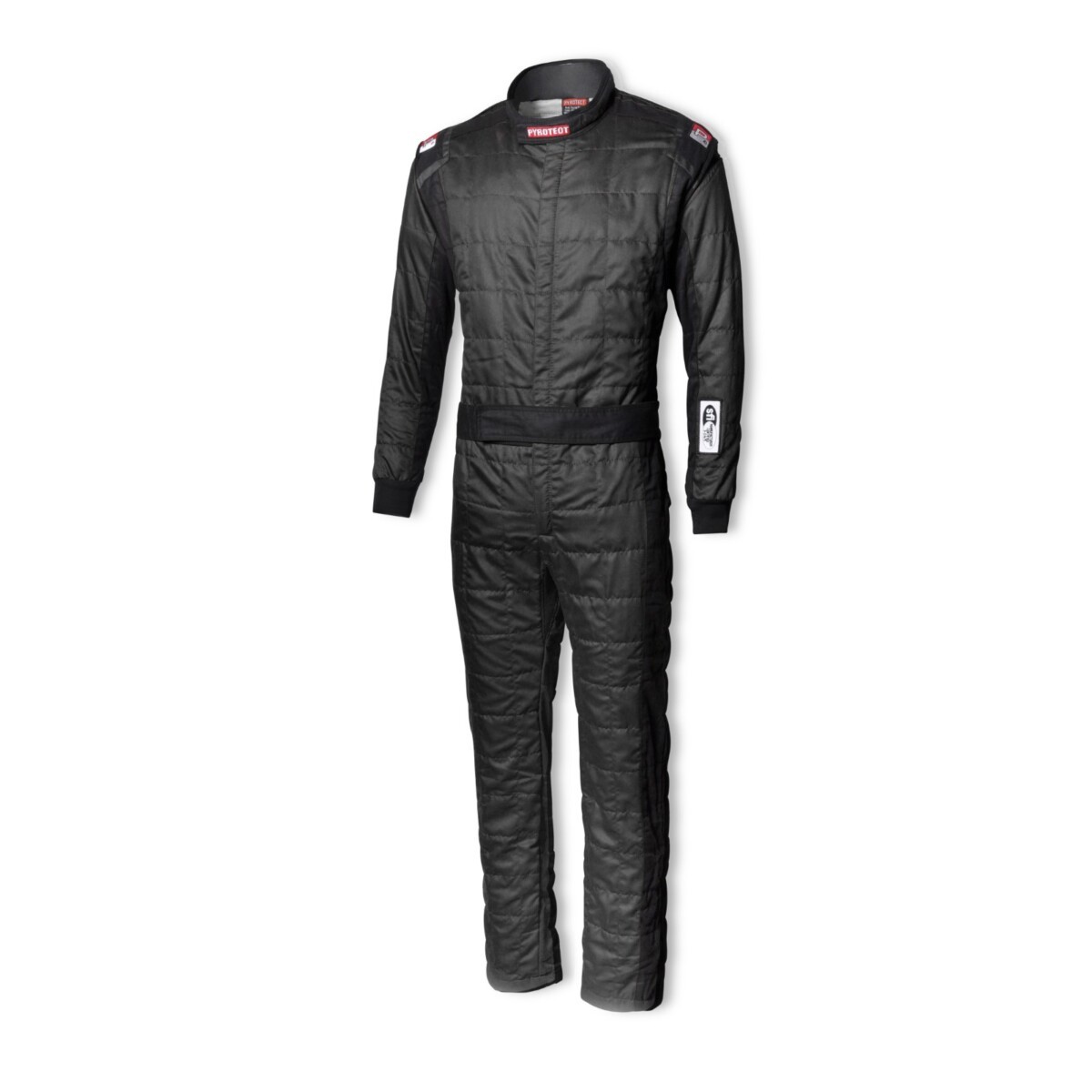 Pyrotect Safety RS200120 Suit, Sportsman Deluxe, 1 Piece, SFI 3.2A/5, Double Layer, Nomex, Black, Medium, Each