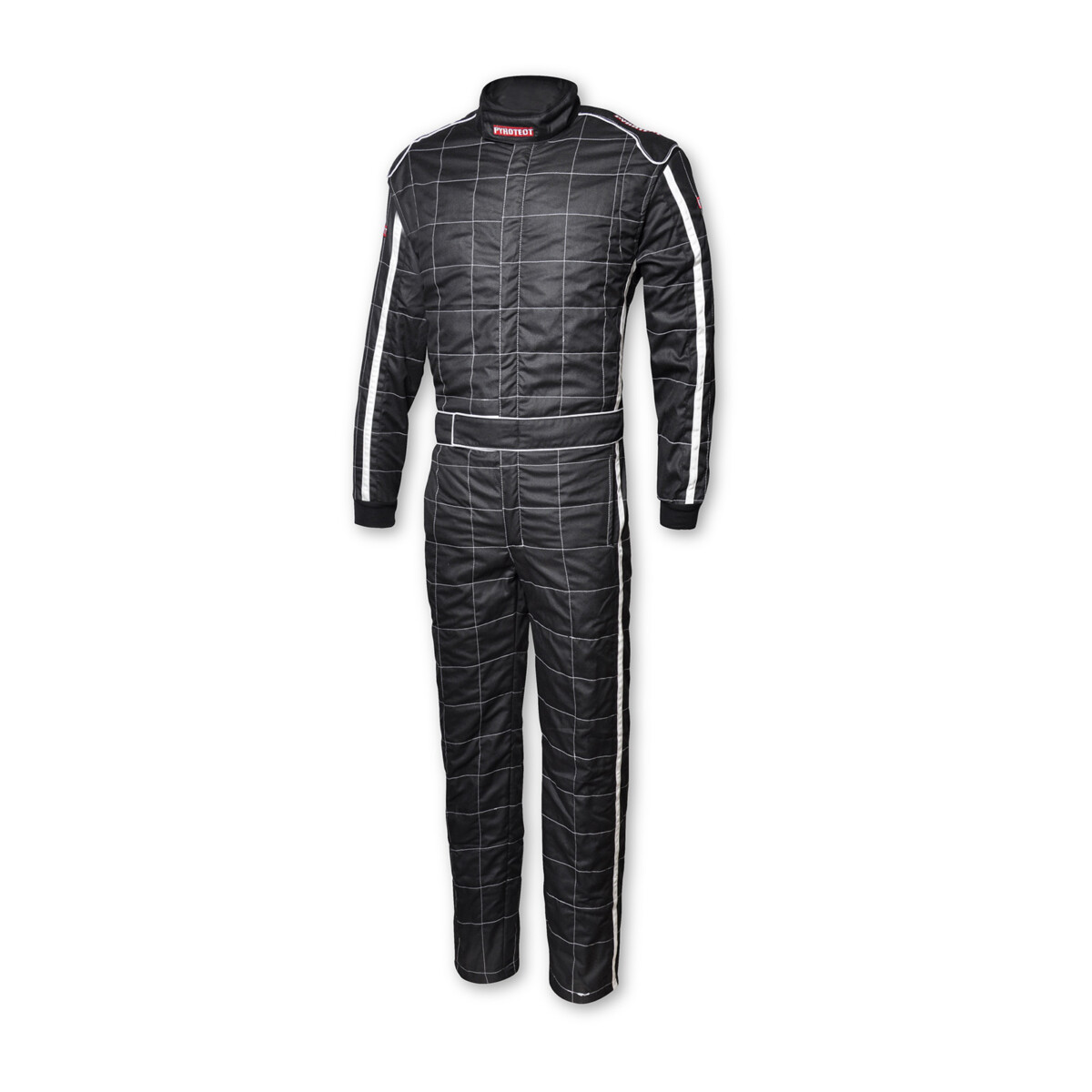 Pyrotect Safety RS240320 Suit, Ultra-1, 1 Piece, SFI 3.2A/5, Double Layer, Nomex, Black, X-Large, Each