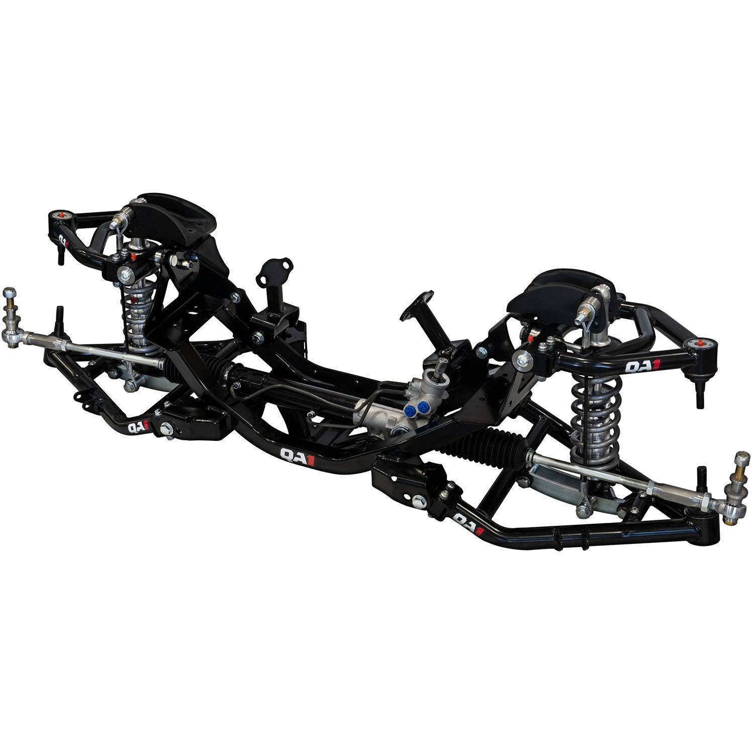 QA1 1963-72 C10 Coilover Conversion Systems for 1963-1972 PICKUP - 52622-D850 Front Suspension Package, Steel, Black Powdercoated, Tubular, Hydraulic Power Assist, Double Adjustable, 850 lbs./in., Chevy, Kit thumbnail 5
