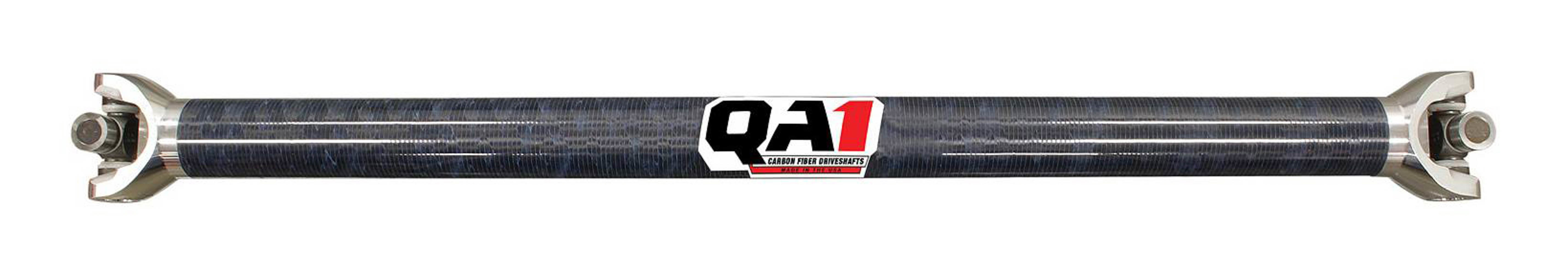 QA1 Dirt Late Model Driveshafts JJ-11271 Driveshaft, Carbon Fiber, Model, 35.500 in. Length, 2.250 in. Diameter, 1310 U-Joint, Each thumbnail 2