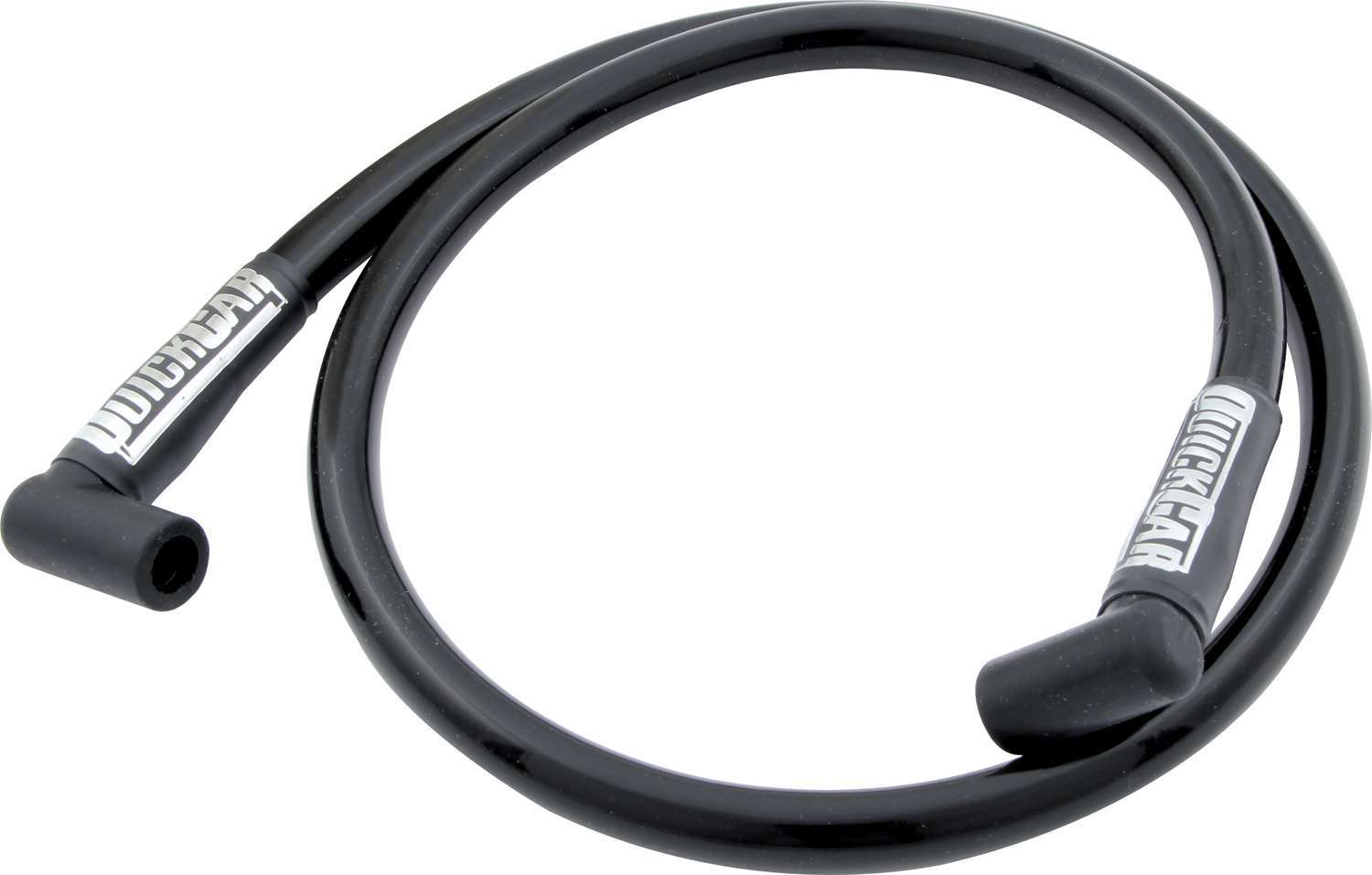 QuickCar 40-363 Coil Wire, Spiral Core, 11.5 mm, Sleeved, 36 in Long, Black, HEI Style Terminal, Each