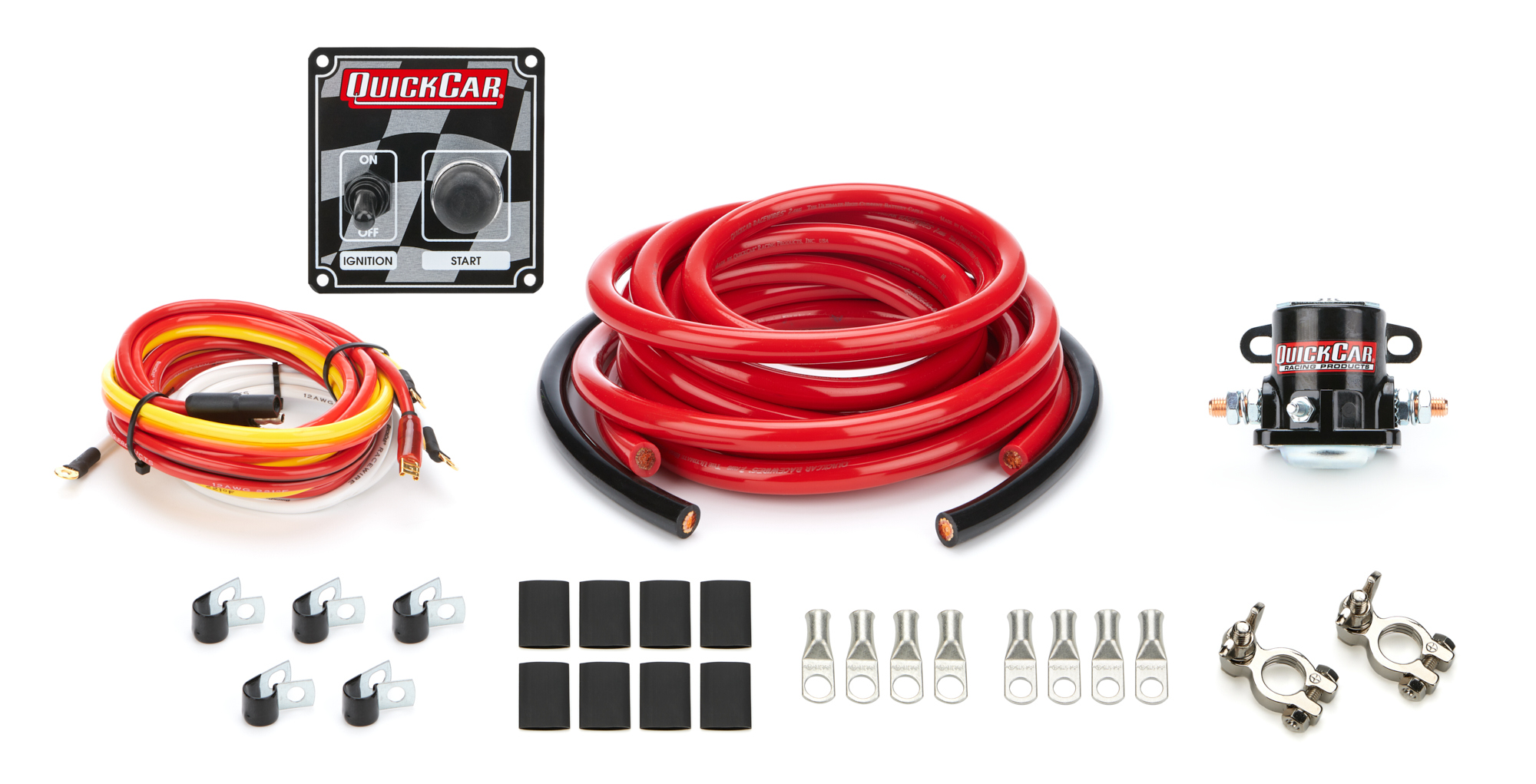 Quickcar Racing Products 50234 Wiring Kit, Ignition/Battery, Heavy
