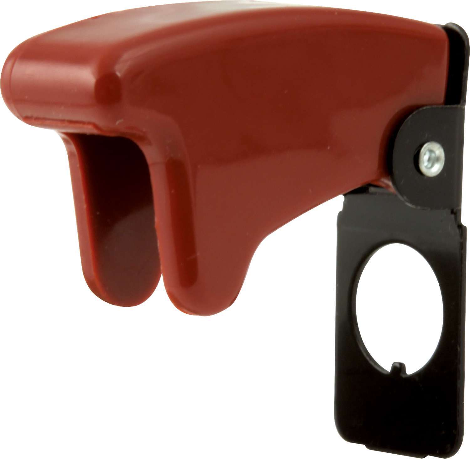 QuickCar 50501 Toggle Switch Safety Cover, Flip Style, Red,